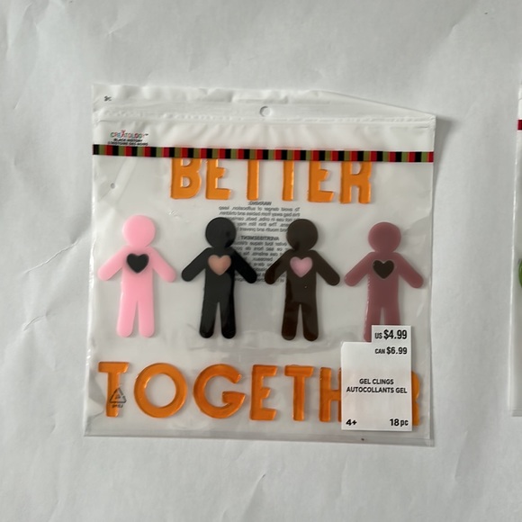 2 - black history gel clings-window decor - Picture 4 of 4